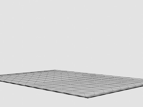 Rug in a soft wool blend Model 3D