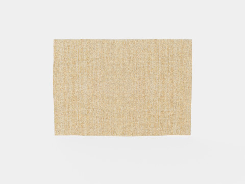 Large rug in sturdy 3D Model