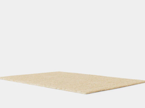 Large rug in sturdy 3D Model