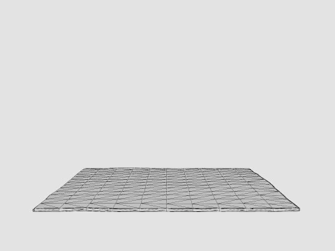 Large rug in sturdy 3D Model