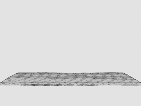 Large rug in sturdy 3D Модель