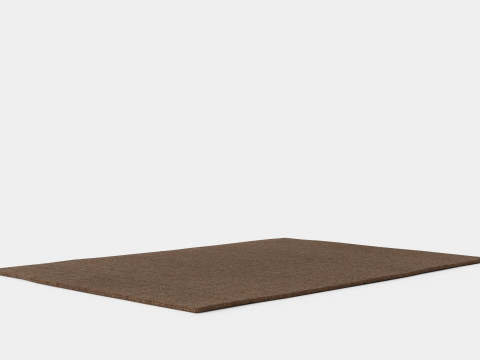 Large rug in sturdy Modelo 3D