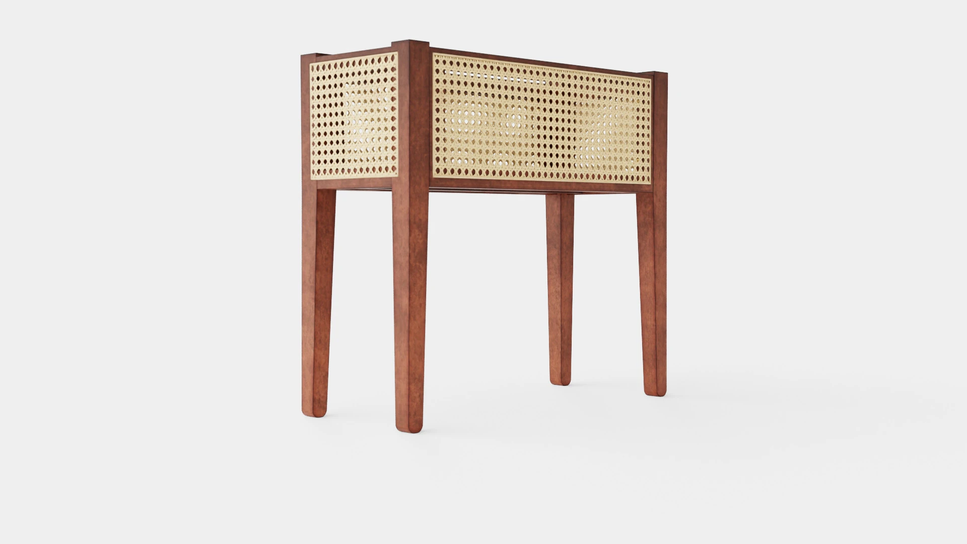 Mesa de flores retangular Modelo 3D .c4d .max .obj .3ds .fbx .stl .blend 