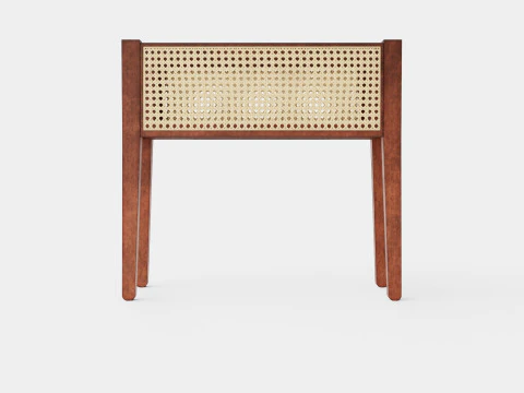 Mesa de flores retangular Modelo 3D