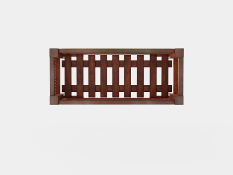 Rectangular flower table 3Dモデル