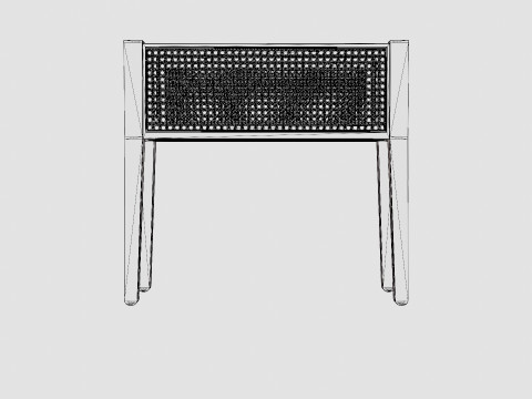 Rectangular flower table 3Dモデル