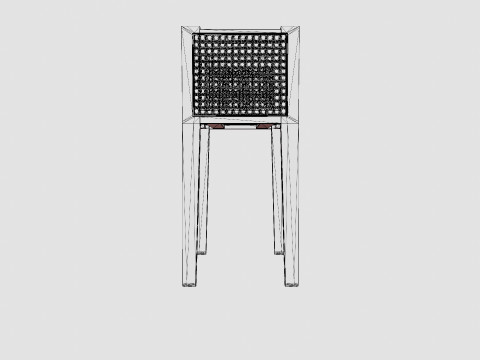 Rectangular flower table 3Dモデル