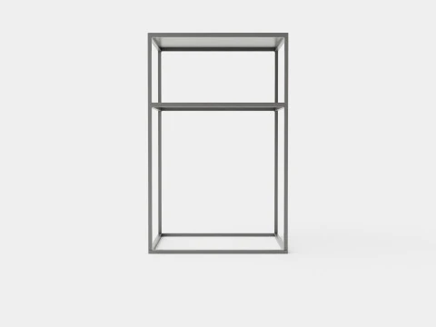 Square side table 3D Model