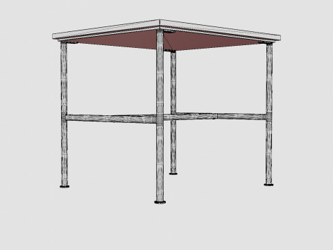 Side table 3D Model