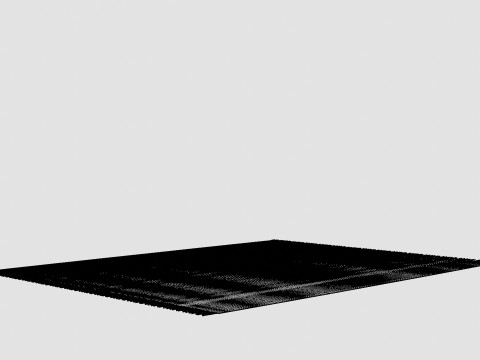 Soft plaid in wool mix 3D Model