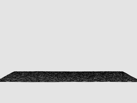 Rug in a textured weave 3D-Modell