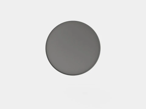 Mały stolik boczny z malowanego metalu Model 3D