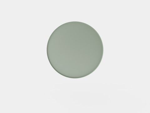 Small side table in painted metal 3D Model