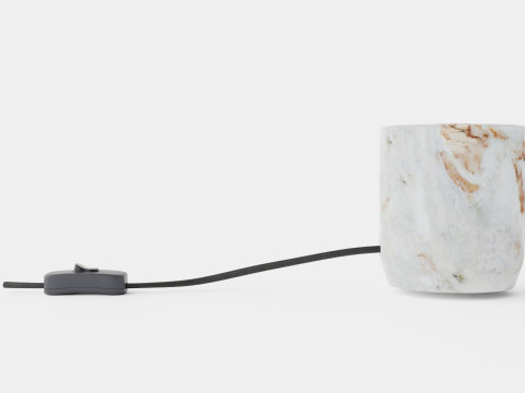 Marble table lamp Modelo 3D