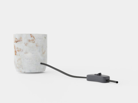 Marble table lamp 3D Model