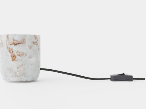 Marble table lamp 3D Model