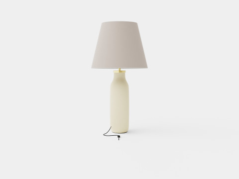 Ring-shaped ceramic lamp Modelo 3D