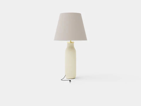 Ring-shaped ceramic lamp 3D Model