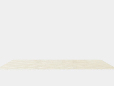 Textured Wool Rug 3D Model