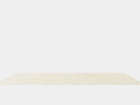 Textured Wool Rug 3D Model