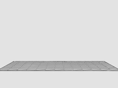 Large rug in textured cotton quality 3D Model