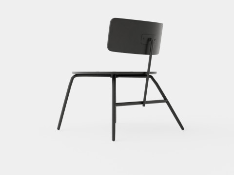Stylish lounge chair 3D Модель