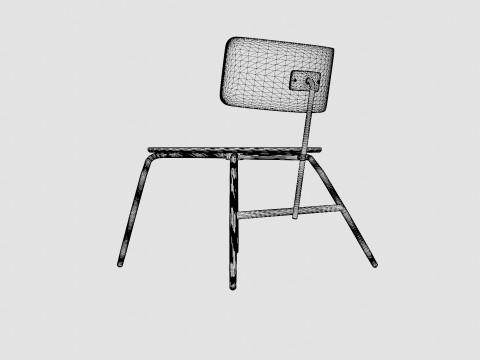 Stylish lounge chair 3D Модель