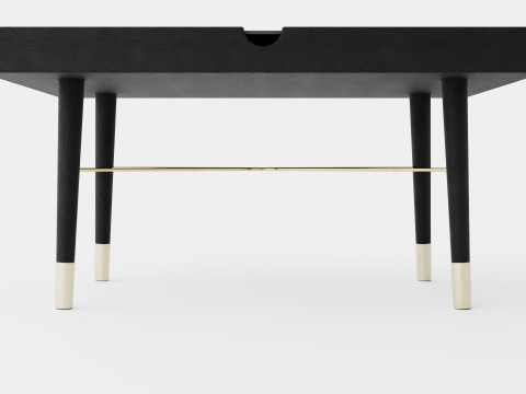 Rectangular coffee table 3D Model