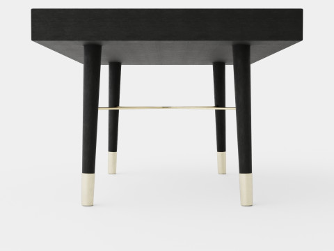 Rectangular coffee table 3D Model