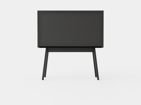 Cabinet in MDF and meranti wood 3D-Modell