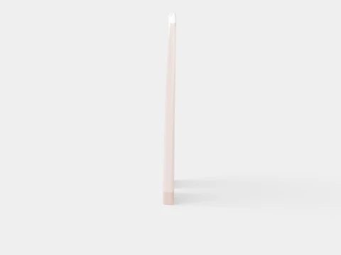 Multiway Curtains Light Pink 3D Model