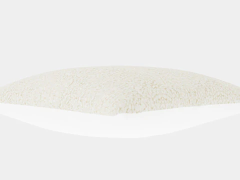 Наволочка зі штучного хутра світло-бежевого кольору 3D Модель