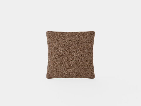 Cushion Cover in Faux Fur Dark Mole 3D Model