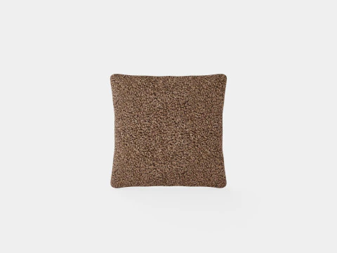 Cushion Cover in Faux Fur Dark Mole 3D Model