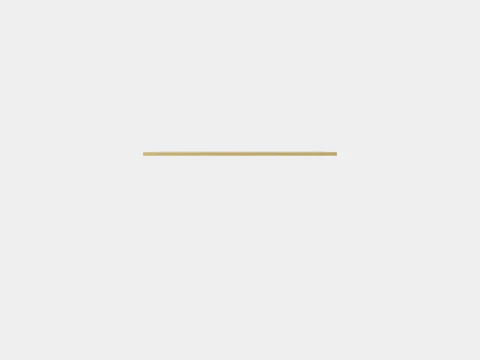 Metal Frame Mirror Gold 3D Model
