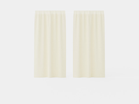Multi-band Length in Linen Light Beige Modelo 3D