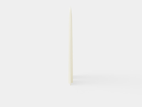 Multi-band Length in Linen Light Beige Modelo 3D