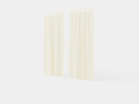 Multi-band Length in Linen Light Beige Modelo 3D