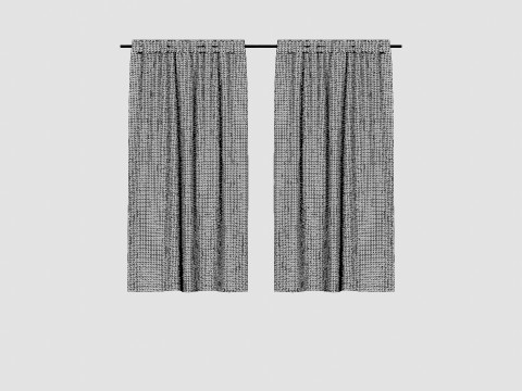 Multi-band Length in Linen Light Beige Modelo 3D