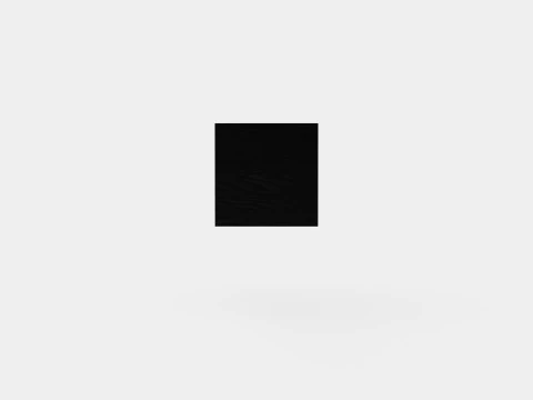 MDF pedestal Black 3D Model