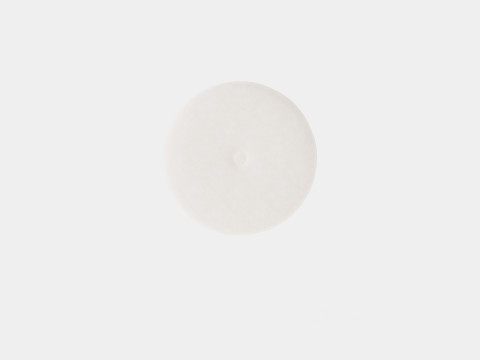 Round high stool in metal with a padded cushion in velvet 3D 모델
