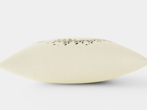 Printed cushion cover Merry Christmas 3D Model