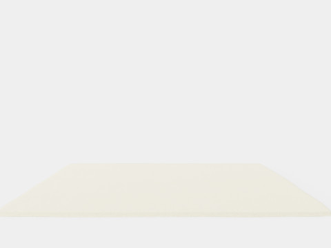 Білий житній кремовий килим 3D Модель