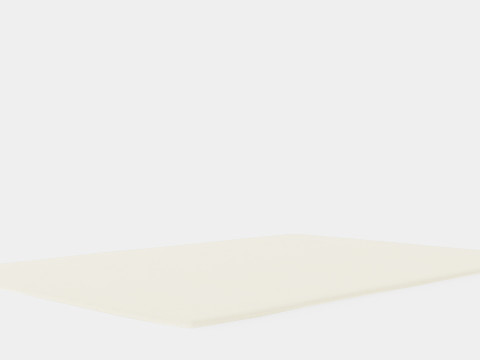 Білий житній кремовий килим 3D Модель