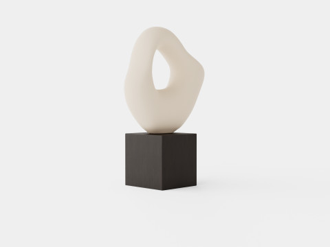 Large stoneware sculpture 3D 模型