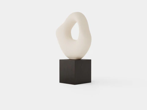 Large stoneware sculpture 3D Model