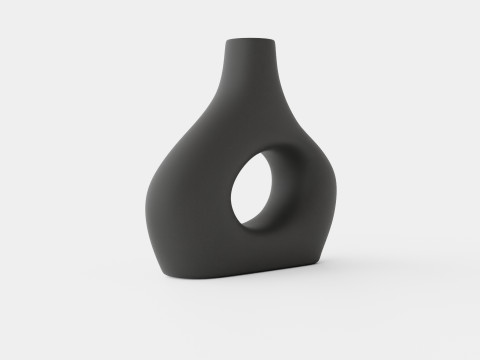Glazed stoneware vase 3Dモデル