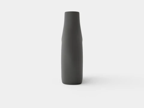 Glazed stoneware vase 3D Model