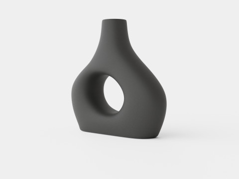 Glazed stoneware vase 3Dモデル
