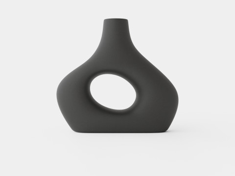 Glazed stoneware vase 3Dモデル